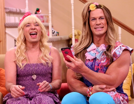 John Cena and Jimmy Fallon Say "Ew!" on The Tonight Show